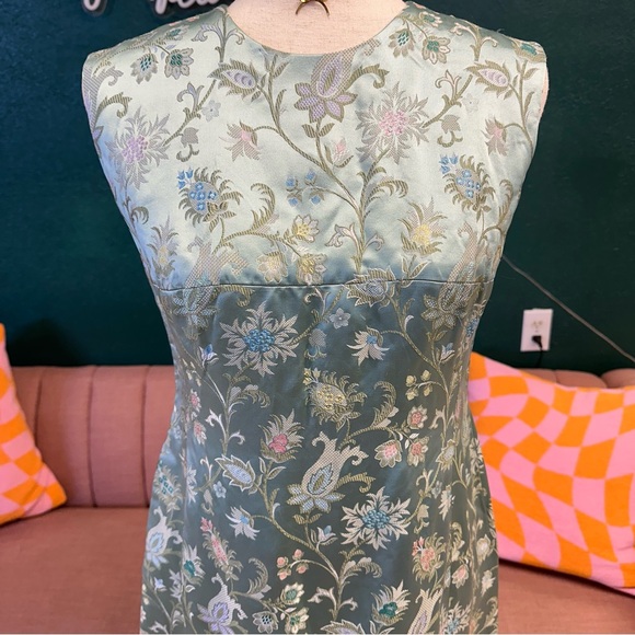 Vintage Dynasty Satin jacquard dress - Picture 11 of 11